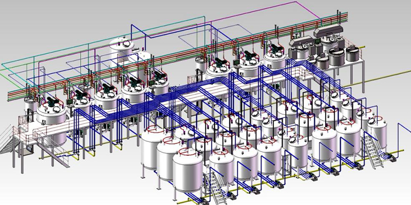 Sauces and oral liquids processing