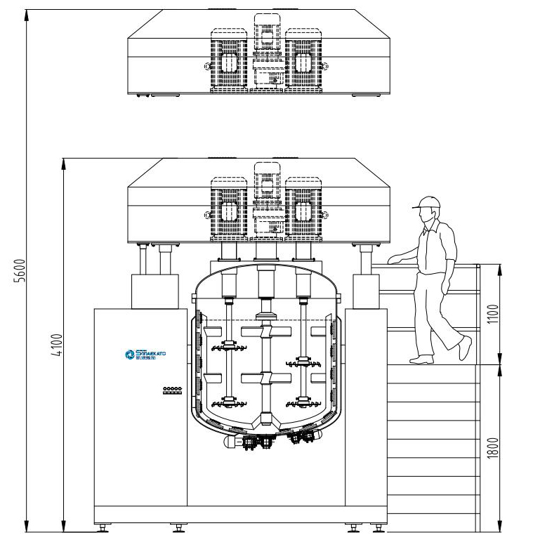 CE Certification 50L/Batch - 5000L/Batch Customized Toothpaste Making Mixer Machine  Manufacturers, Suppliers