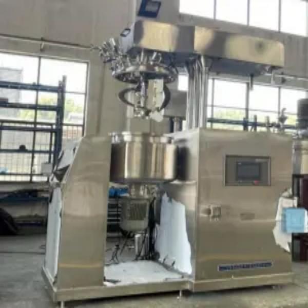 High-Quality  100L Hydraulic lifting SME-AE homogeneous vacuum emulsifying mixer cosmetic lotion emulsifier CREAM making machine Supplier, Factory
