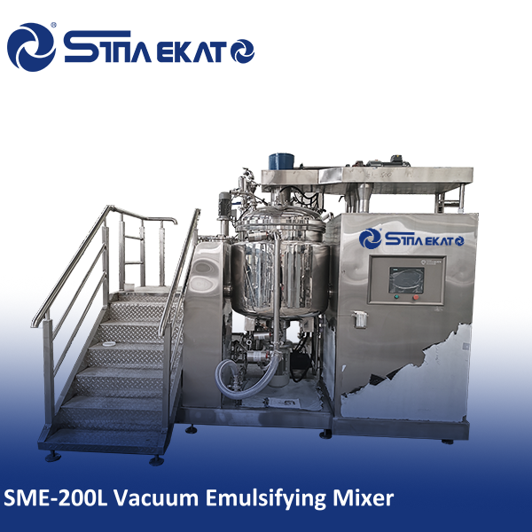 CE Certification SINAEKATO SME-200L VACUUM HOMOGENIZING EMULSIFYING MACHINE (PLC CONTROL) Manufacturers, Factory