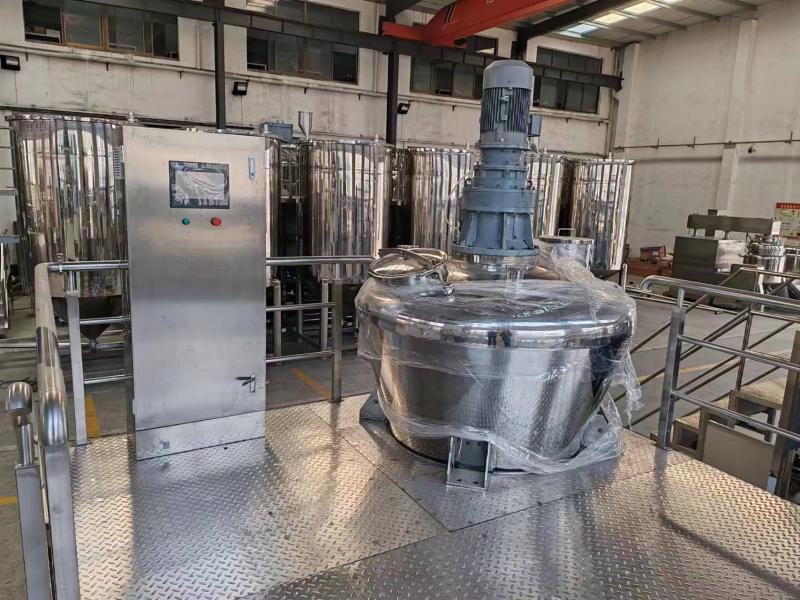 CE Certification 3500L/Batch Customized Toothpaste Making Mixer Machine  Suppliers, Factory