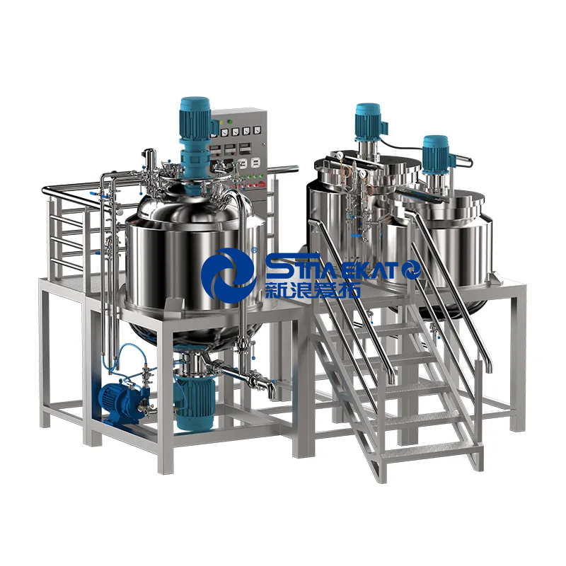 CE Certification Steam Jacketed Tank Stainless Steel Mixer Alcohol Gel Shampoo Reactor Shower Gel Agitator Mixer Tank Manufacturers, Suppliers