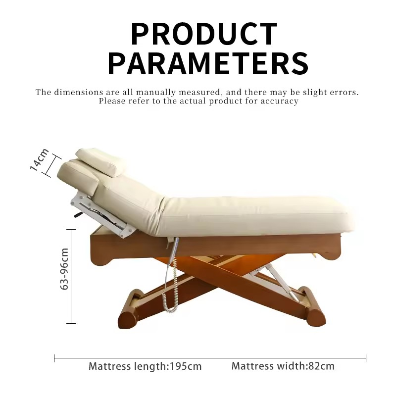 Beauty Salon Furniture Electric Adjustable Esthetician Bed SPA Bed Facial Table