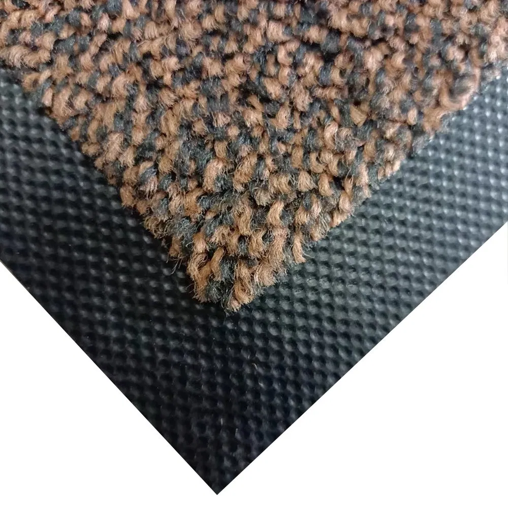 Hot Selling Nitril Rubber Bottom Printed Dust Control Carpet Mat
