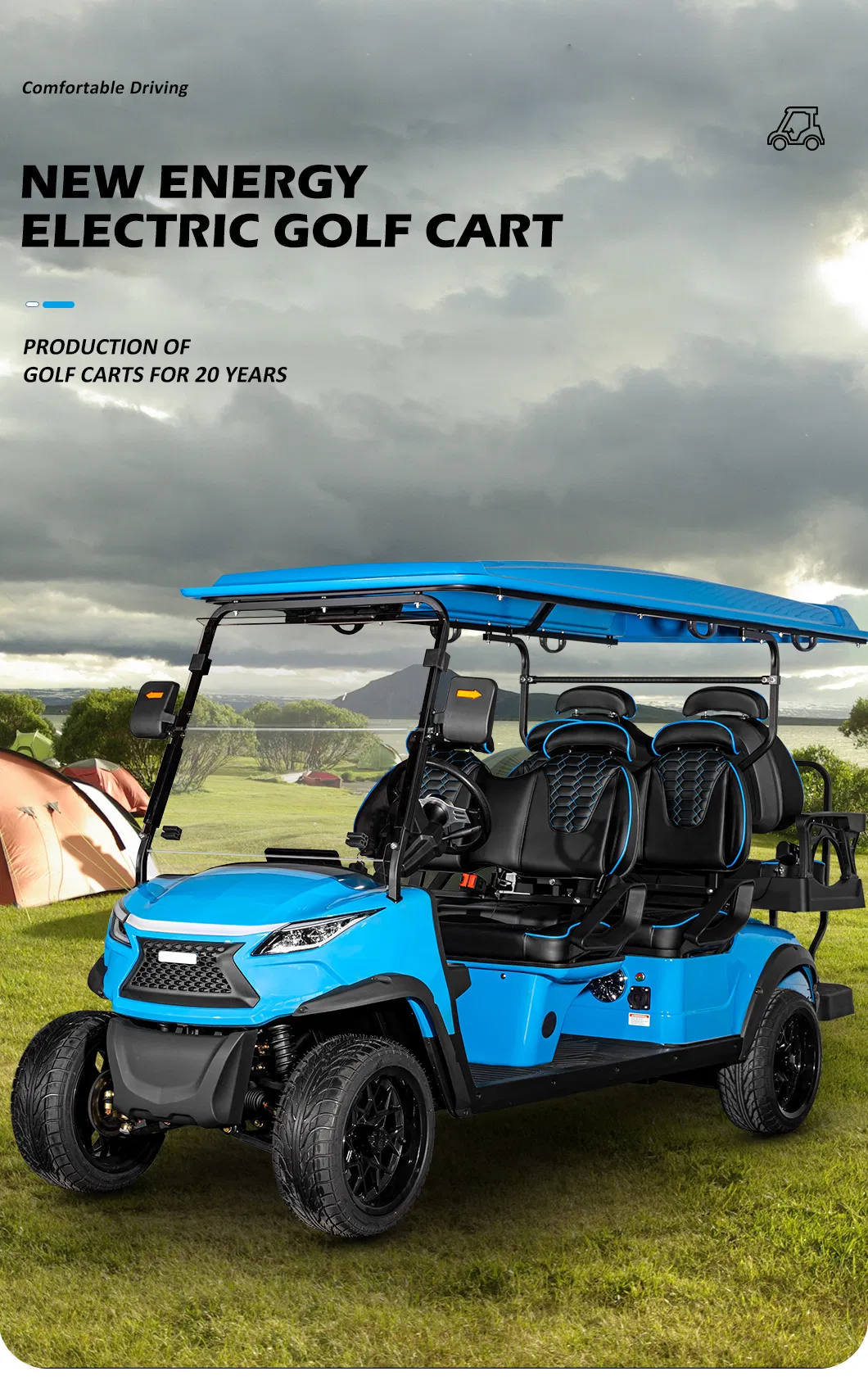 Electric Golf Cart Feature 1