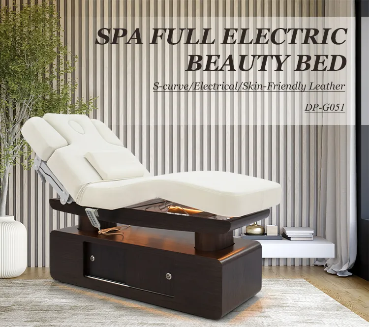 Heated Four Motors Esthetician Bed