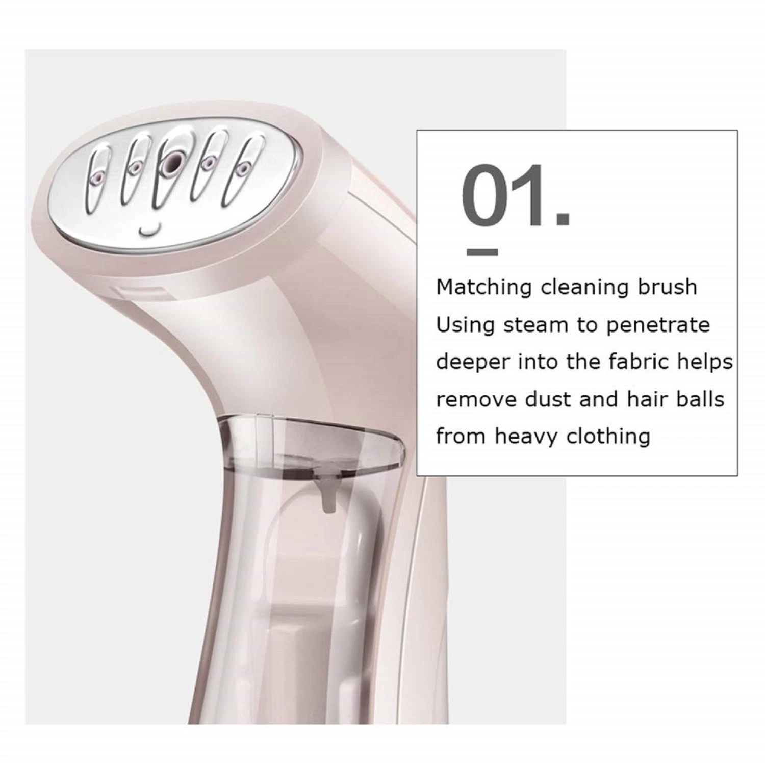 Professional Factory of Mini Electric Garment Steamer with Ce