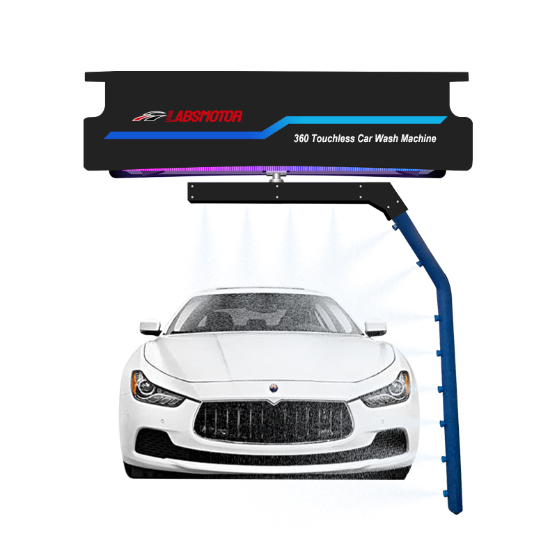 Fully Automatic Touchless Car Washing Machine Vehicle Contactless Cleaning Equipment System Gas Station