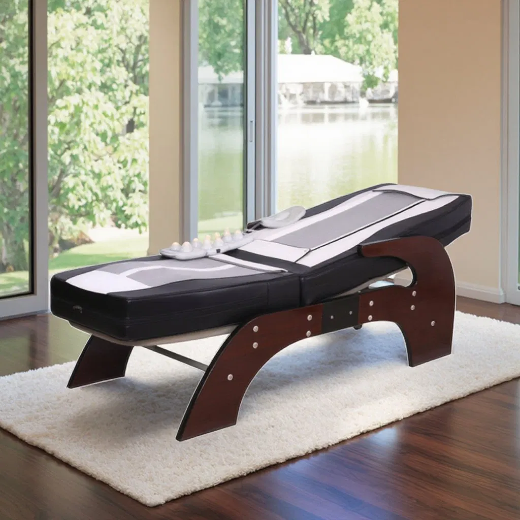 Pop Relax Certified CE Cama De Masaje Heated Jade Stone Massage Bed