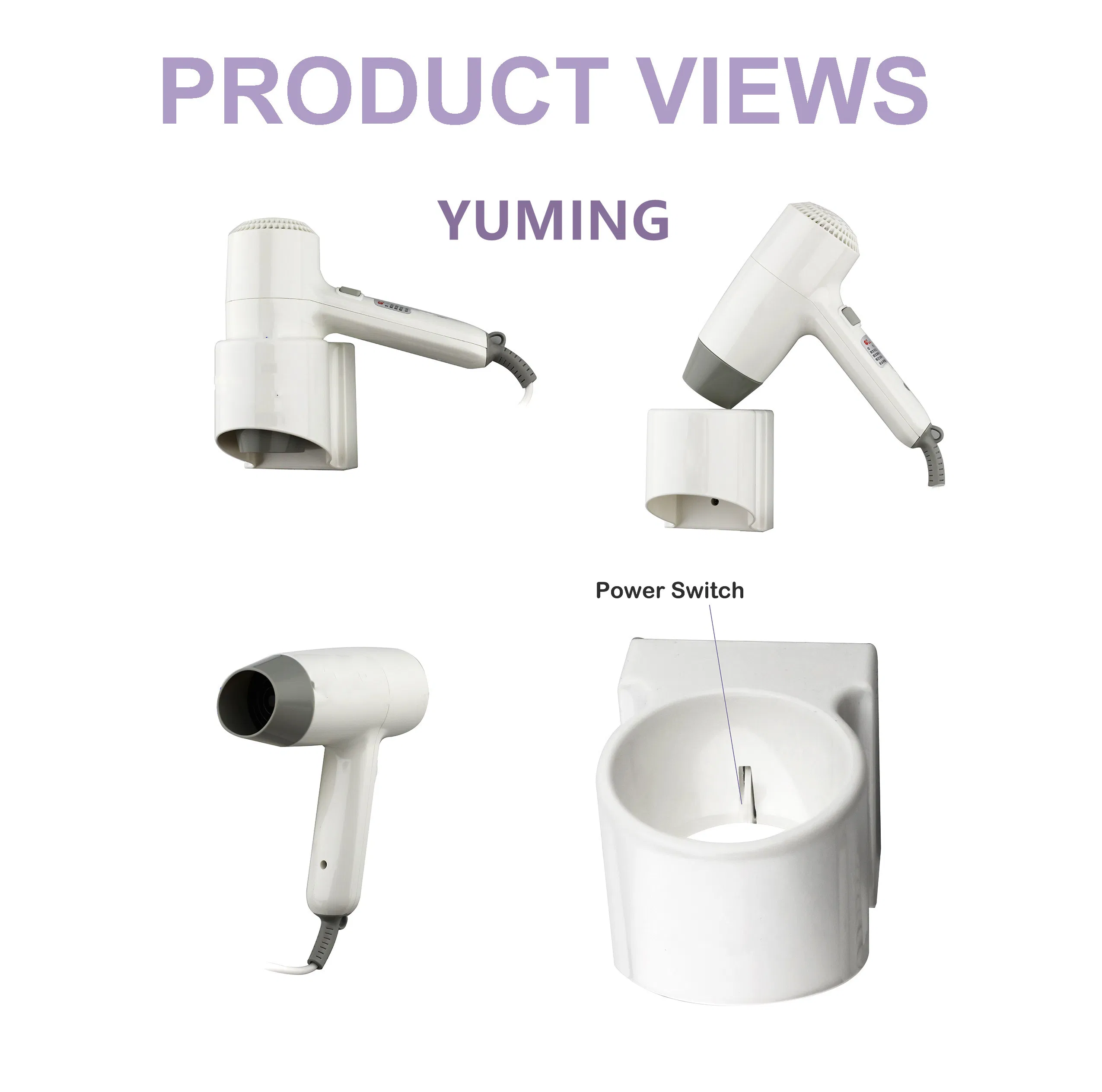 Salon Barber Hair Styling Blow Dryer Professional Hair Dryer with Styling Accessories Hair Dryer