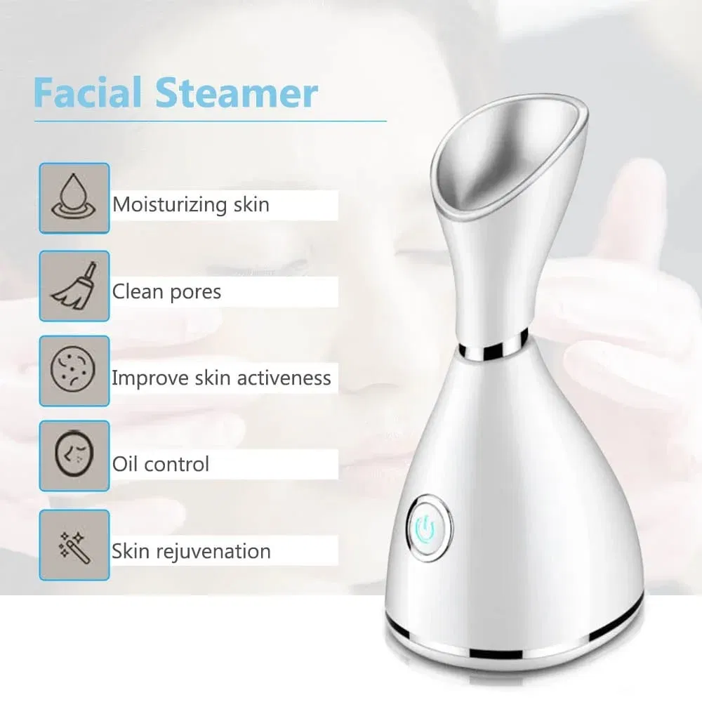 Professional Hot Mist Sauna Steamer Face Facial Steamer Machine Portable Skin Care Nano Ionic Facial Steamer