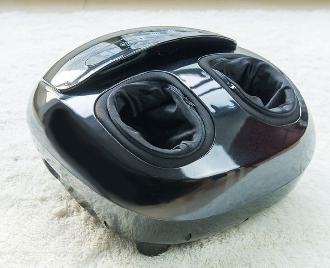 Foot SPA and Massager, Turejo Foot SPA for Home Use, Foot Massager Bath with Bubble, Vibration, 4 Manual Massage Rollers, Pumice Stone and Infrared Heater