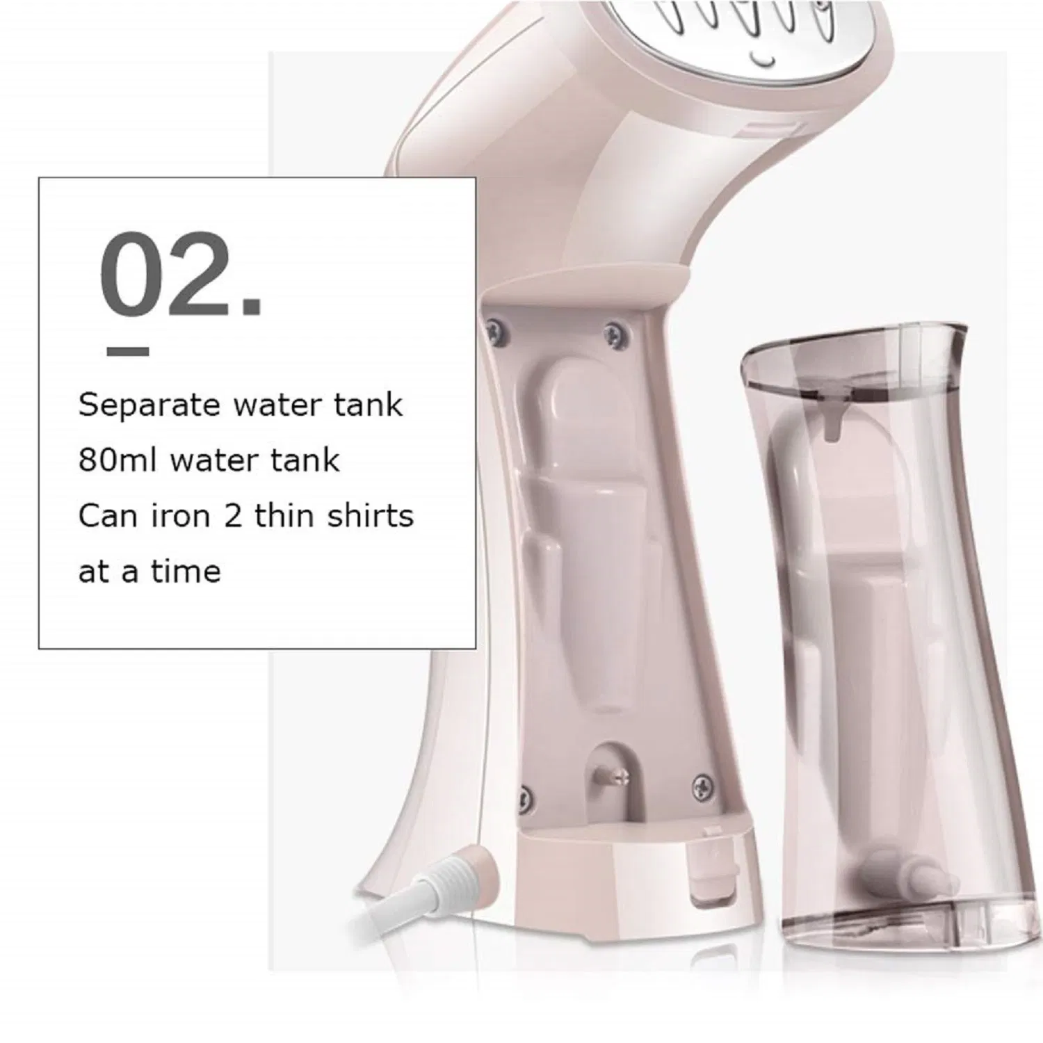 Professional Factory of Mini Electric Garment Steamer with Ce