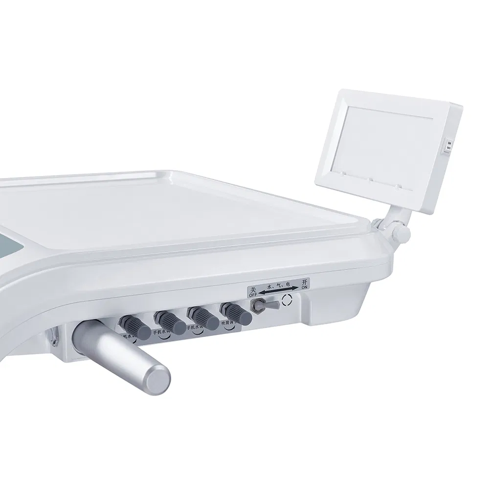 Economical Hydraulic Dental Treatment Chair with Height-Adjustable High-Density Sponge Pad Is Available for Direct Supply From The Manufacturer