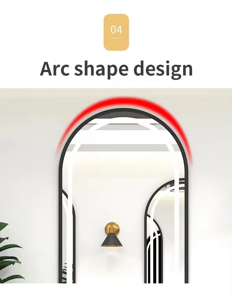 Barber Chair LED Mirror