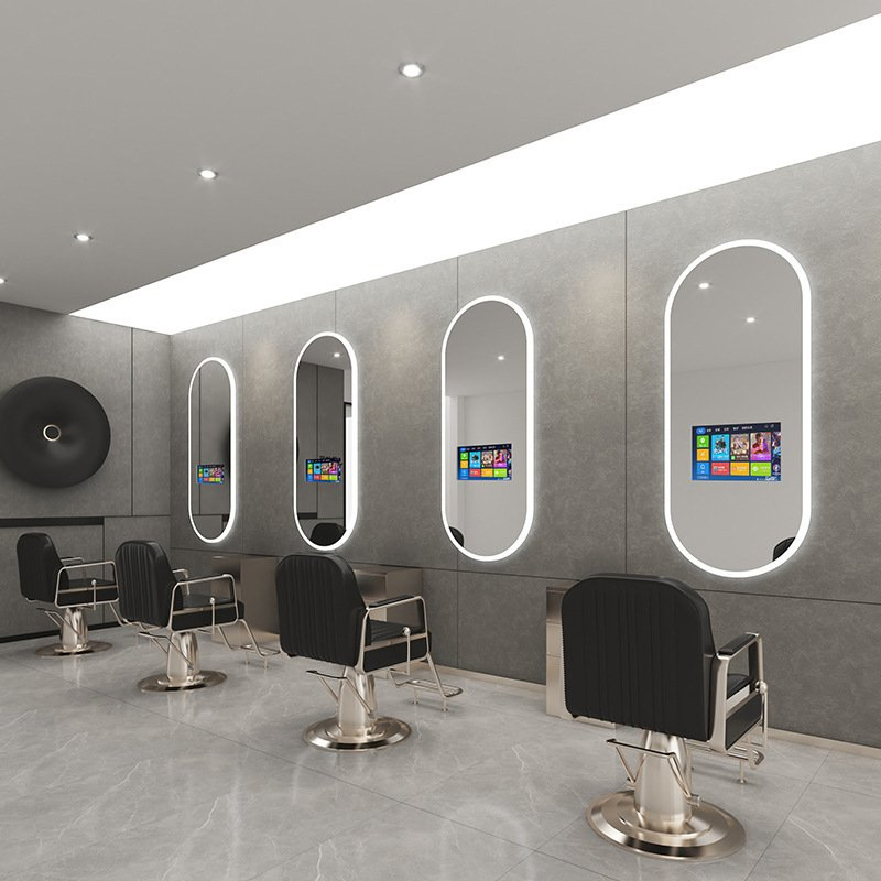 New Design Smart Mirror with TV Screen &amp; WiFi for Salon Styling