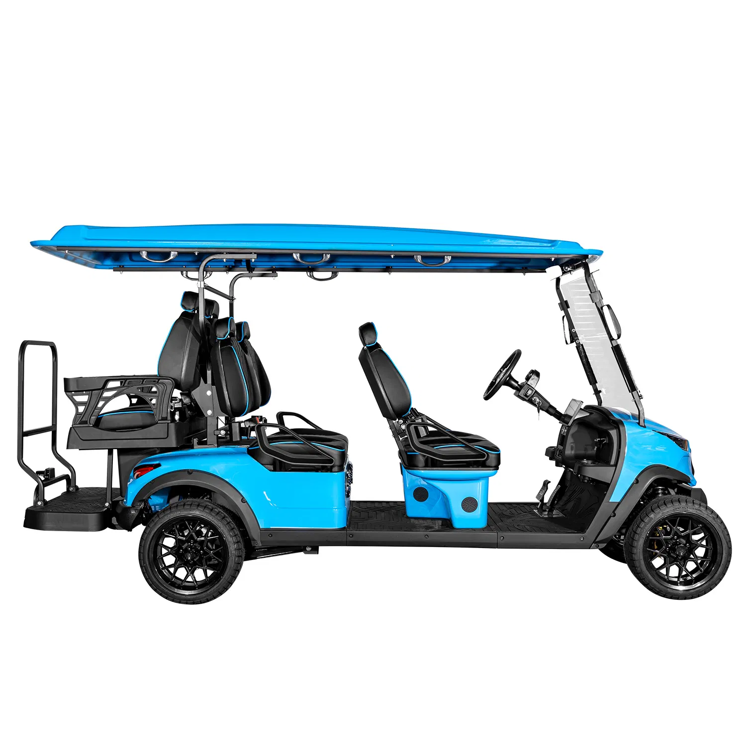 Wholesale Golf Cart Golf Equipment Club Car Utility Buggy 4+2 Seater Golf Cart Electric