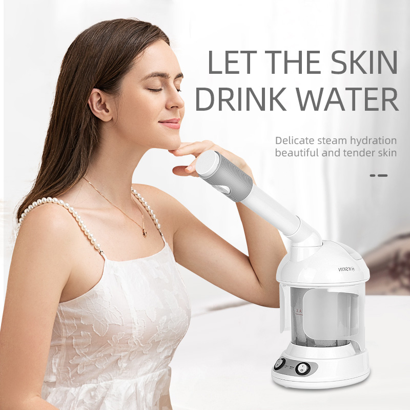 Vapor Facial Steamer and Hair Steamer Two in One EU Plug 2 in 1 Hair and Face Steamer ODM Ozone Professional