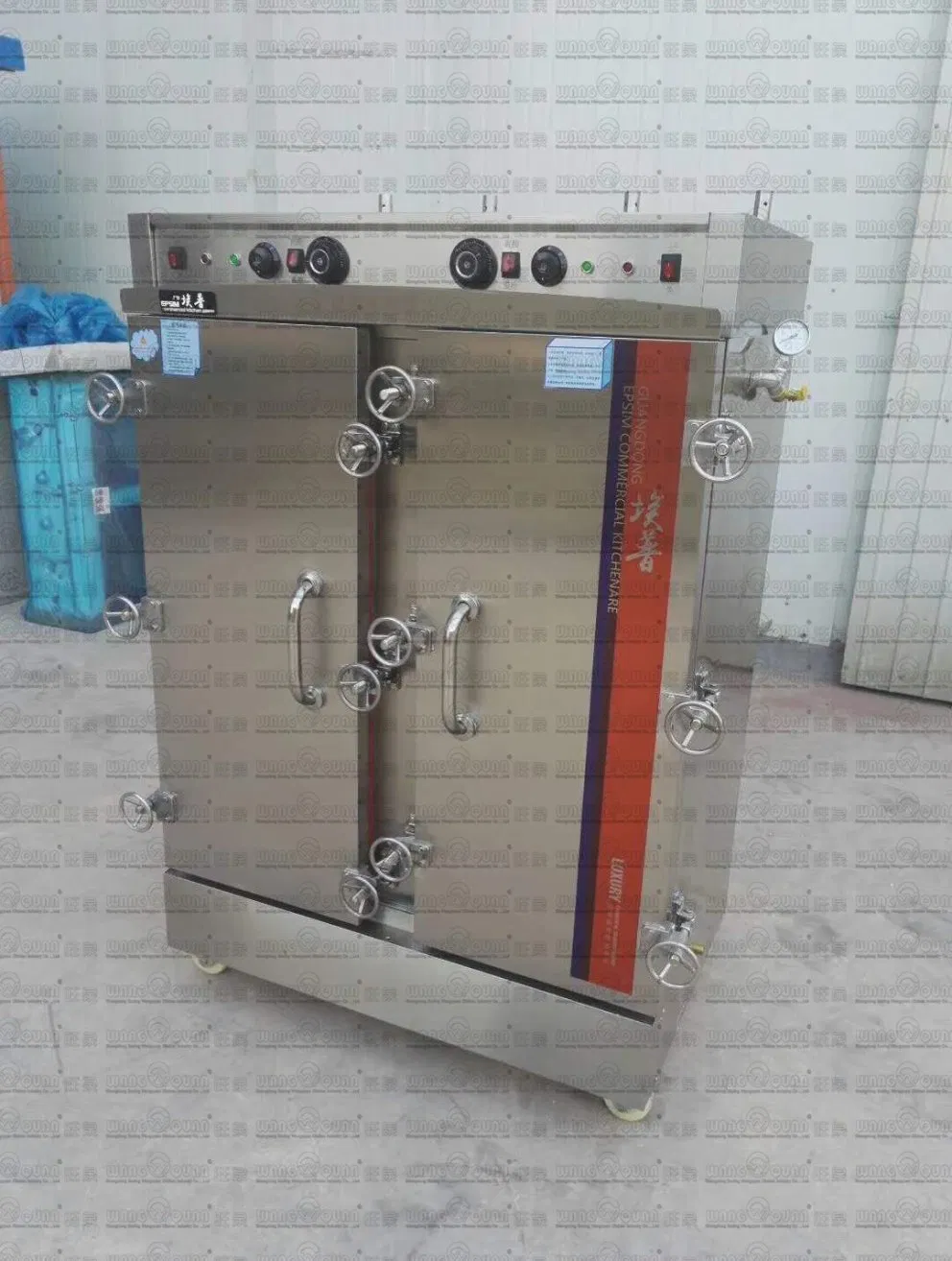 Hot Sale Electric Commercial Stainless Steel Commercial Dumpling Steamer