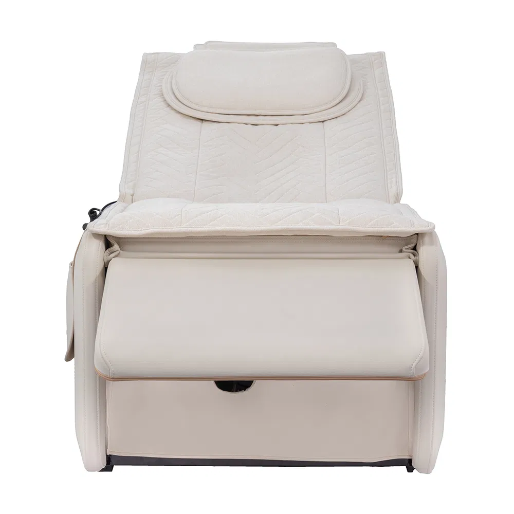 Beauty Facial 3D Airbags Adjustable Backrest Leg-Rest Thermal Massage Therapy Bed