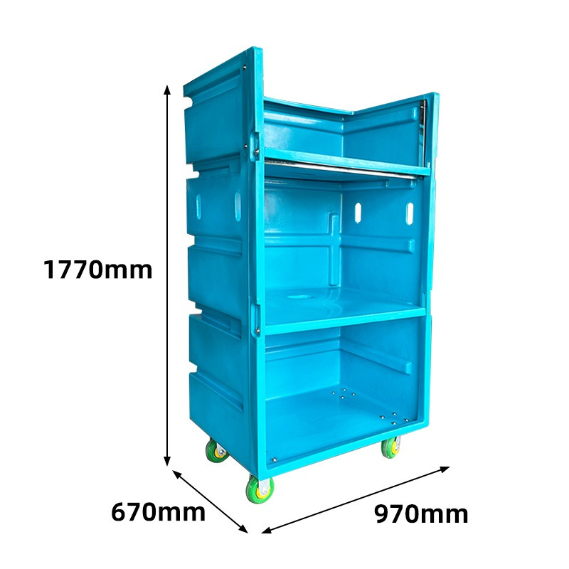 Industrial Strength Mobile Cart for Tools and Equipment Transport