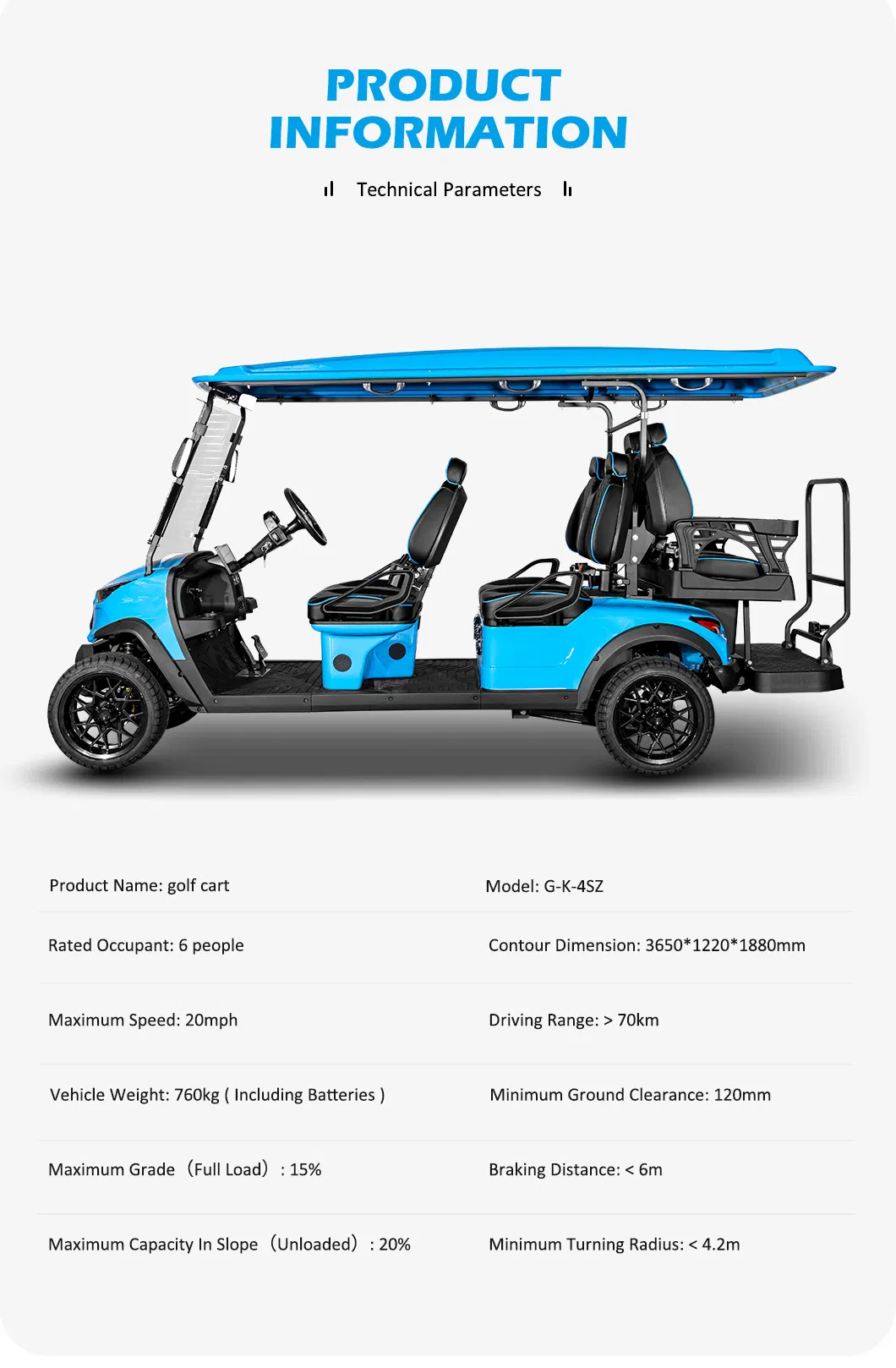 Electric Golf Cart Feature 3