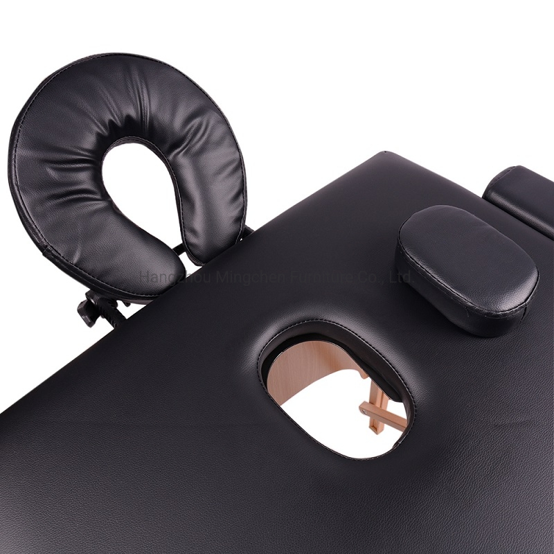 Shampoo General Medical Supplies Wooden Folding Chiropractic Portable Massage Table