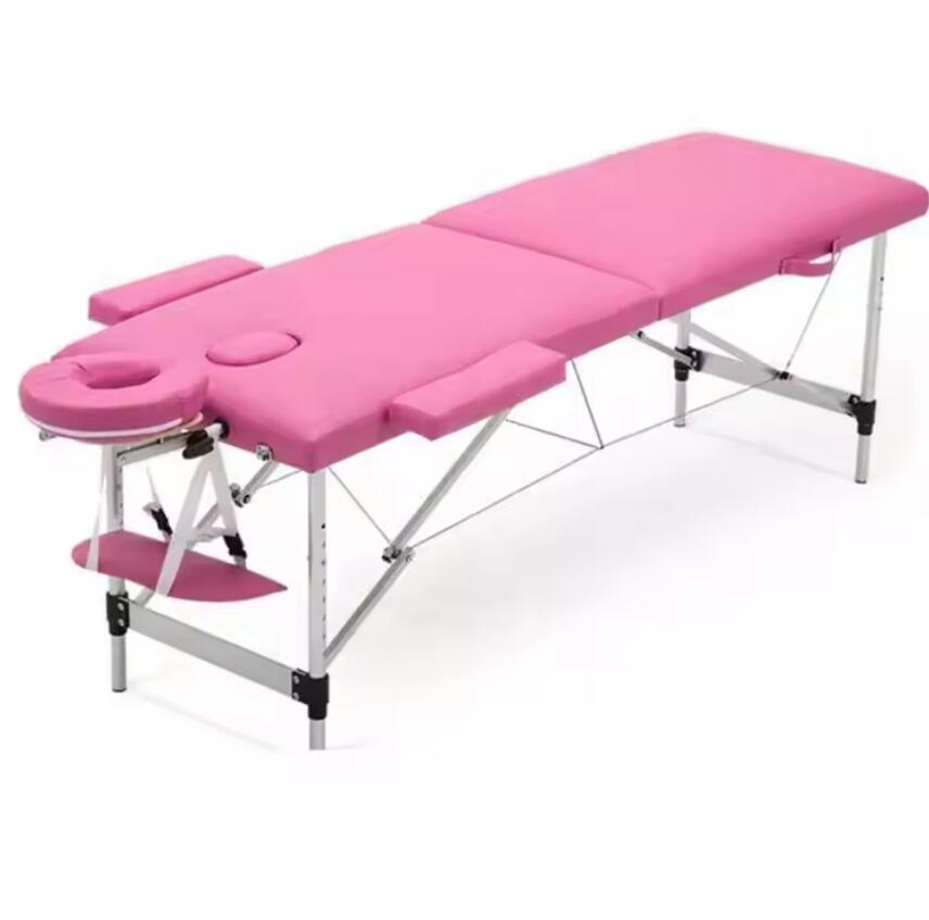 Hot Selling Folding SPA Bed Aluminium Portable Esthetician Tattoo Lash Bed Massage Table for Physical Therapy