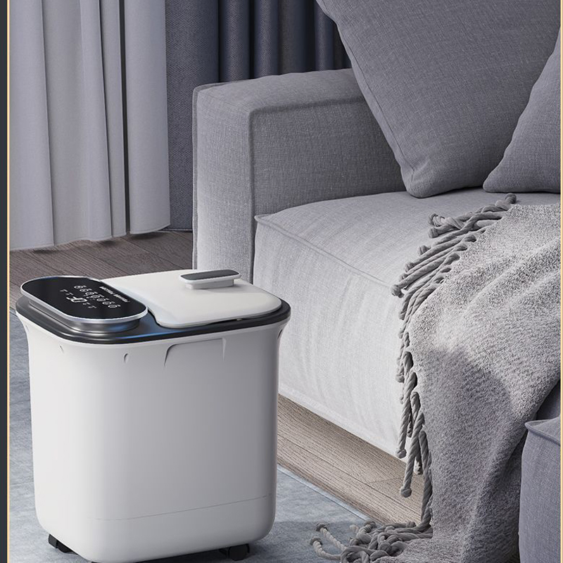 Ningdecrius Portable Relax Foldable Soaking Bucket Basin Foot Massager Collapsible Pedicure Foot SPA Bath for Family Customized