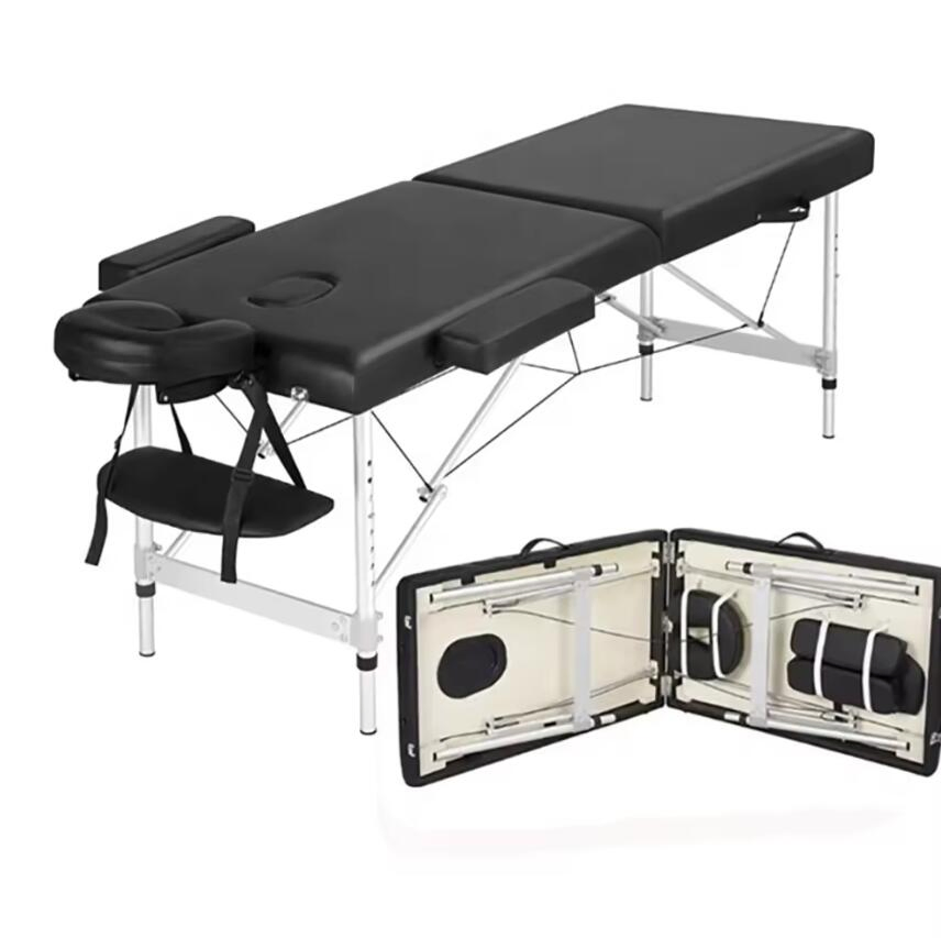 Hot Selling Folding SPA Bed Aluminium Portable Esthetician Tattoo Lash Bed Massage Table for Physical Therapy