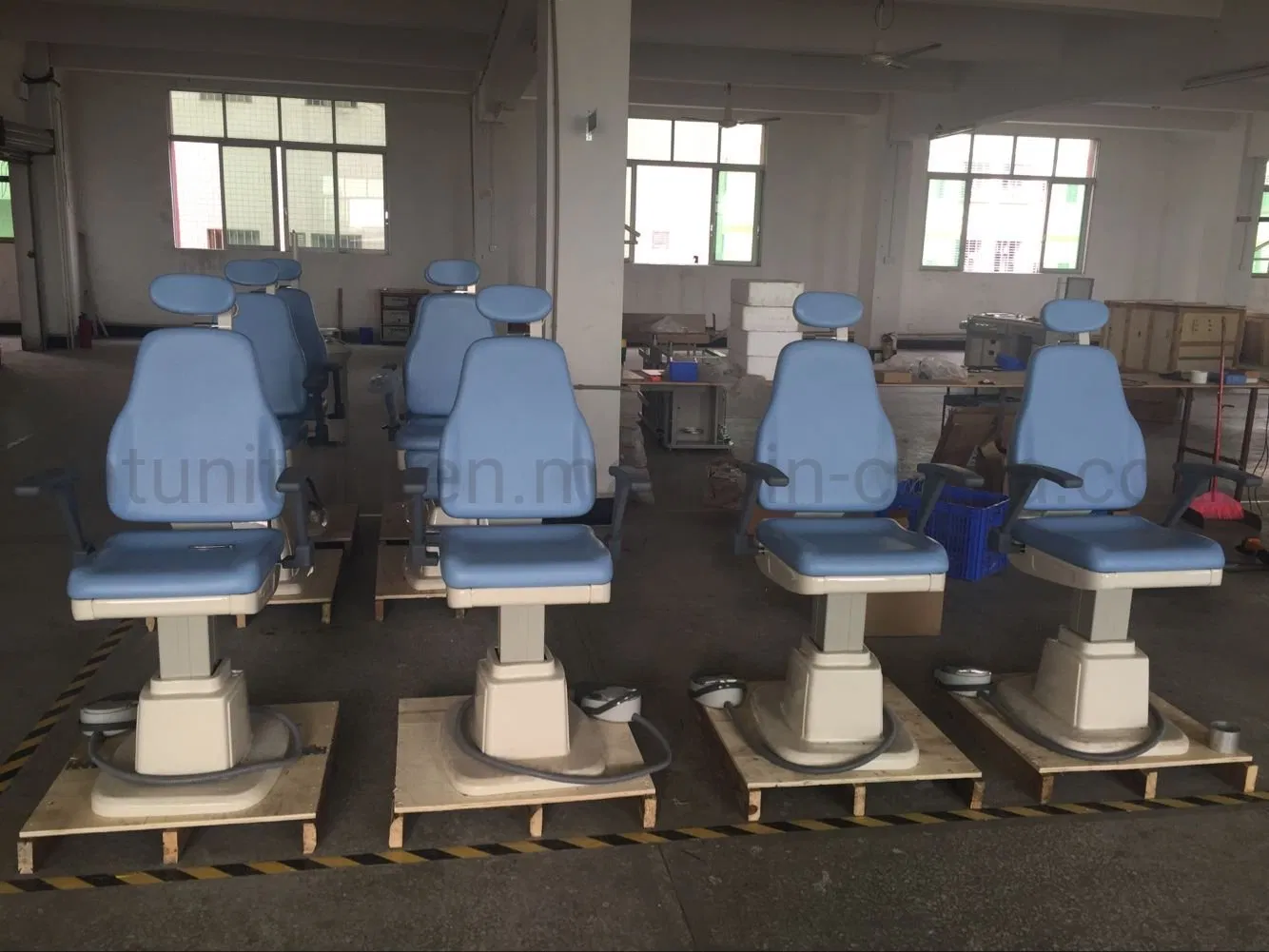 CE Approved Ent Chair Medical Device Ent Treatment Workstation Unit Ent Patient Chair with Doctor Chair