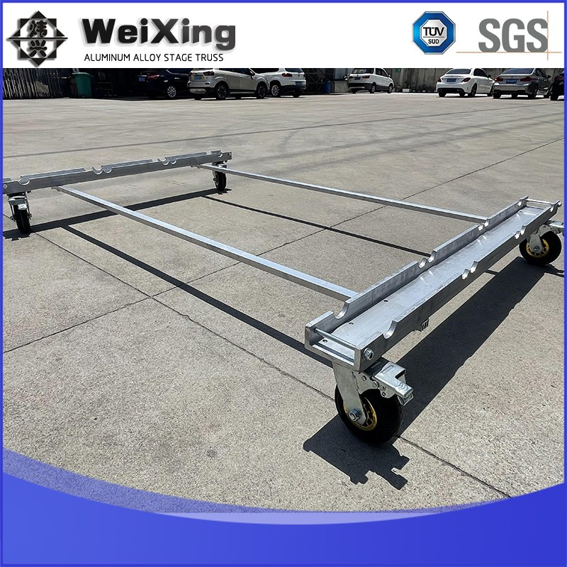 Versatile All-in-One Cart for Effortless Truss Transport and Equipment Handling