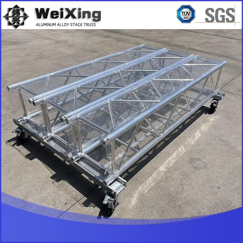 Versatile All-in-One Cart for Effortless Truss Transport and Equipment Handling