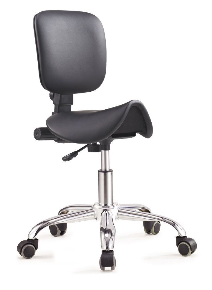 Ergonomic Saddle Beauty Salon Stool for Massage SPA