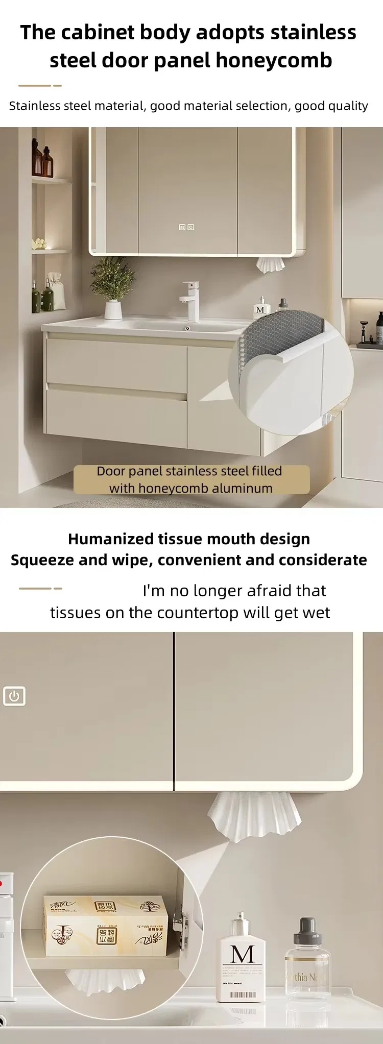 Modern Hairdressing Mirror