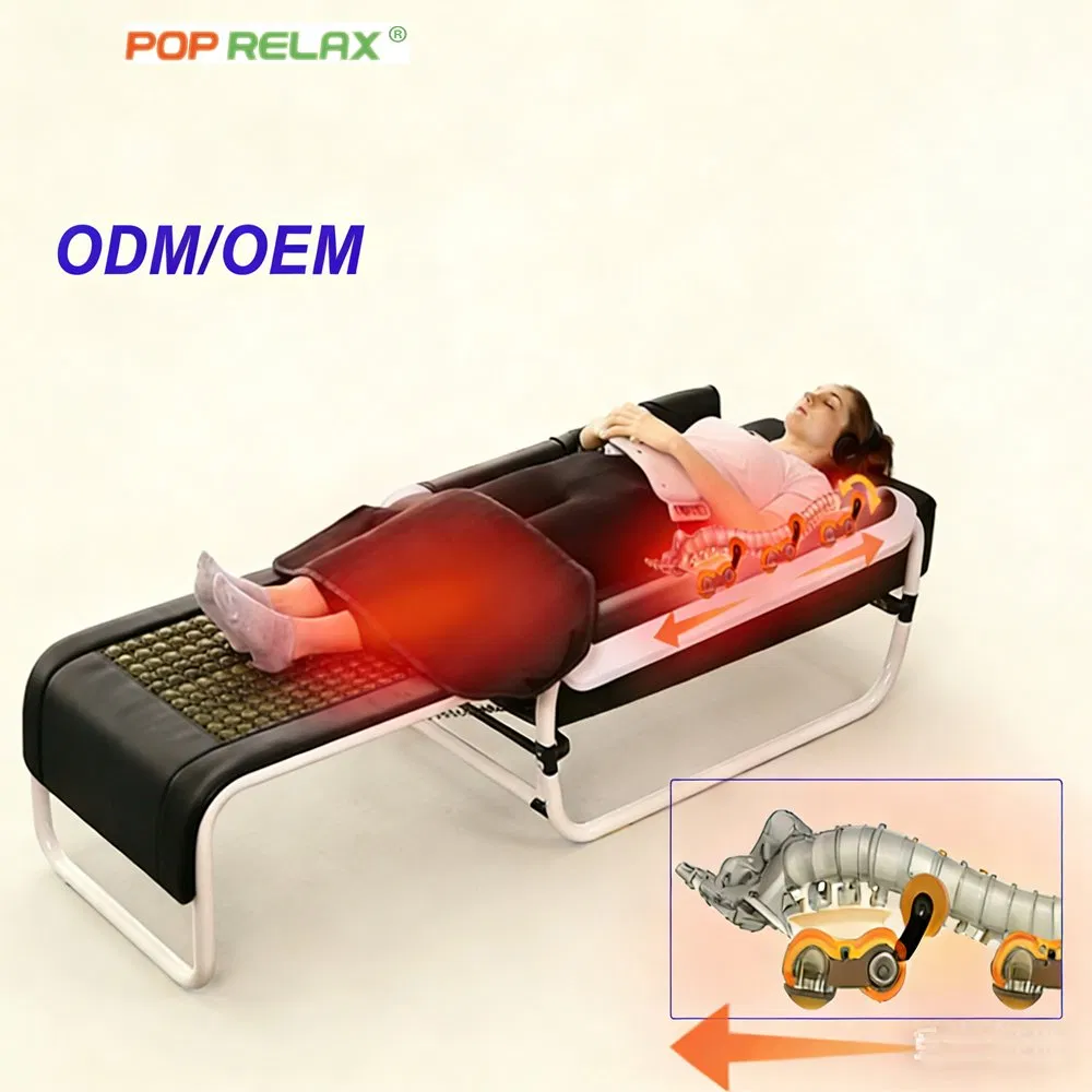 Personal Home SPA Advanced Jade Massage Bed with Adjustable Settings &amp; Heated Therapy