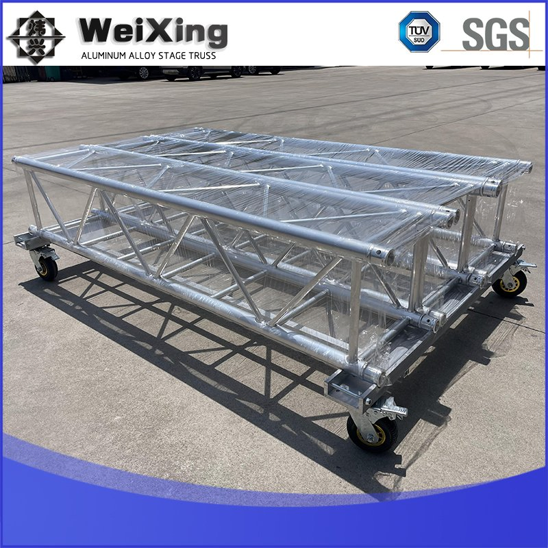Versatile All-in-One Cart for Effortless Truss Transport and Equipment Handling