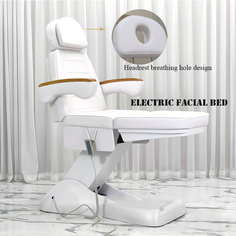 Electric Facial Bed Beauty Salon Bed SPA Shampoo Cosmetic Chair Massage Tables &amp; Beds Salon Furniture