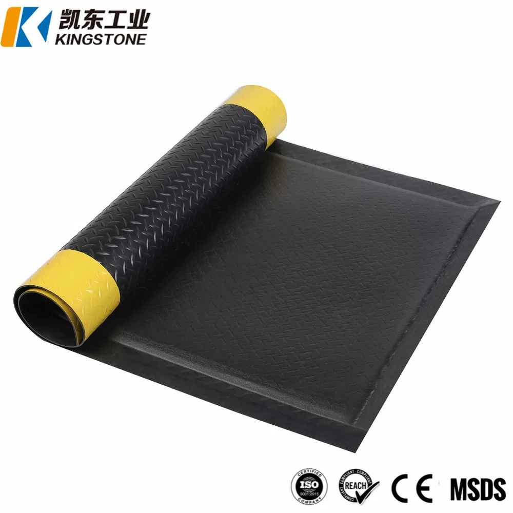 3% Discount Comfort Anti-Slip Salon Office Desk Anti-Fatigue PVC Standing Washable Kitchen Floor Anti Fatigue Mat
