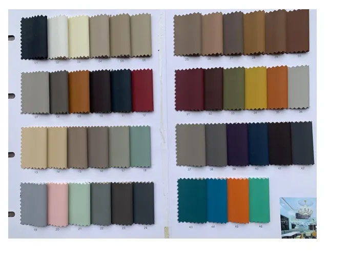 Leather Color Chart