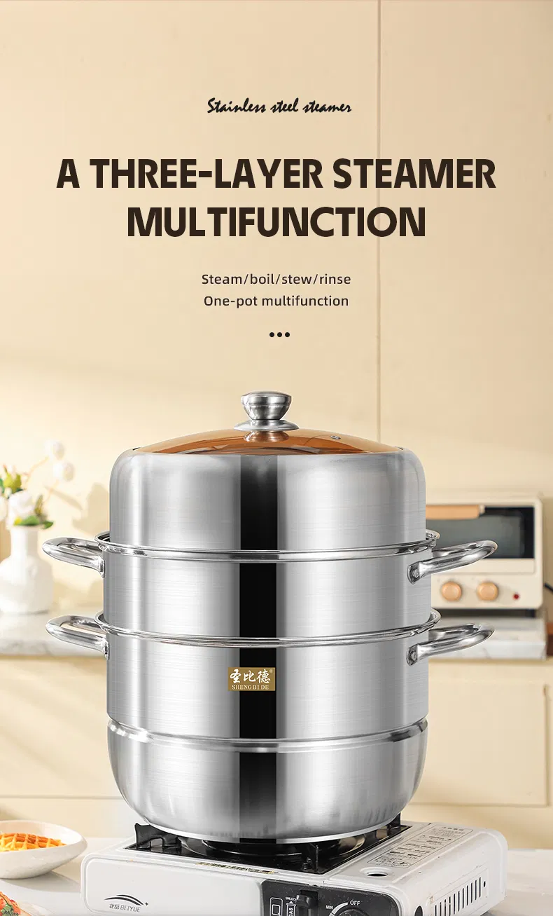 Kitchen Cooking Steamers Pot
