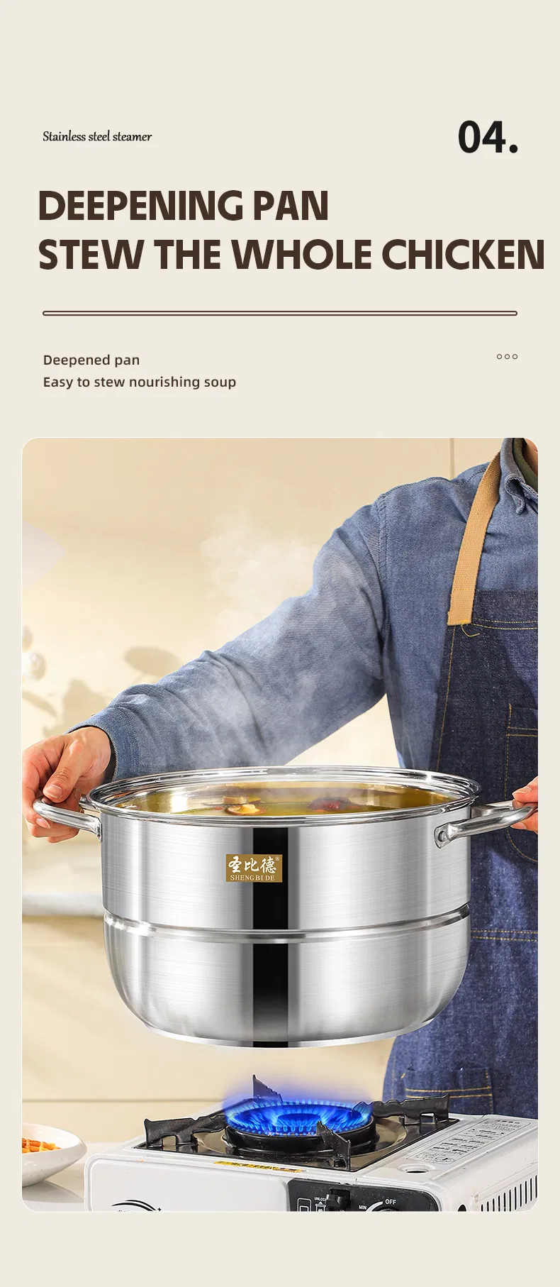 Multi-functional Steamer