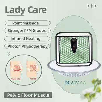 Advanced Lady Wellness Equipo De Masaje Featuring Heated Tourmaline Health Mat Technology