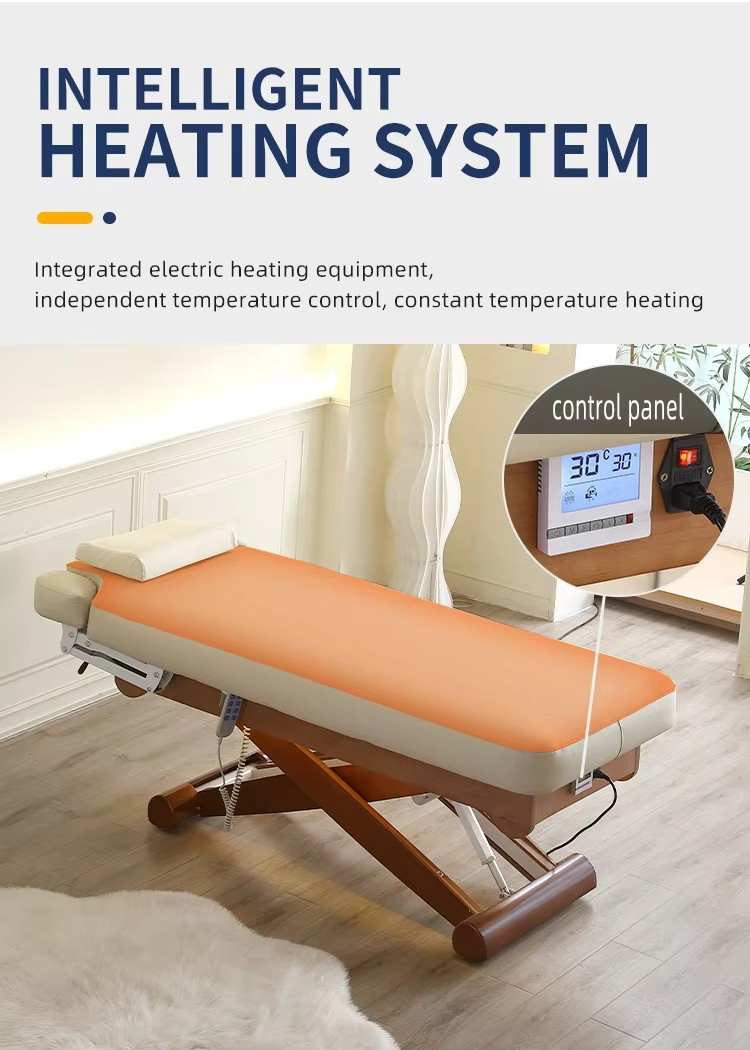 Beauty Salon Furniture Electric Adjustable Esthetician Bed SPA Bed Facial Table