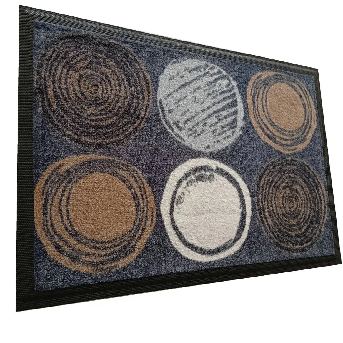 Custom Logo Doormats Nylon Printed Outdoor Mats Personalized Rubber Salon Floor Mat