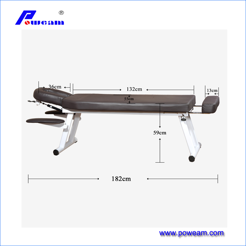 Electric 5 Motor Facial Massage Bed Heated Beauty Table for Sale