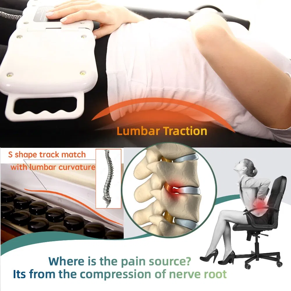 Nuga Best Advanced Thermal Physiotherapy System Heated Jade Massage Bed for Clinics.