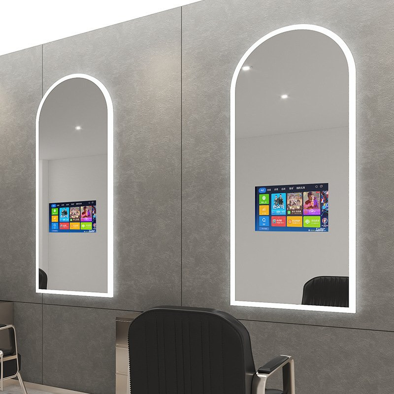 New Design Smart Mirror with TV Screen &amp; WiFi for Salon Styling