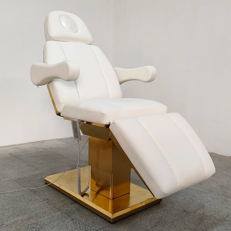 Luxury Esthetician Equipment Massage Table Salon Mascara Furniture 3 4 Motor Lash Cosmetic Electric SPA Beauty Facial Bed