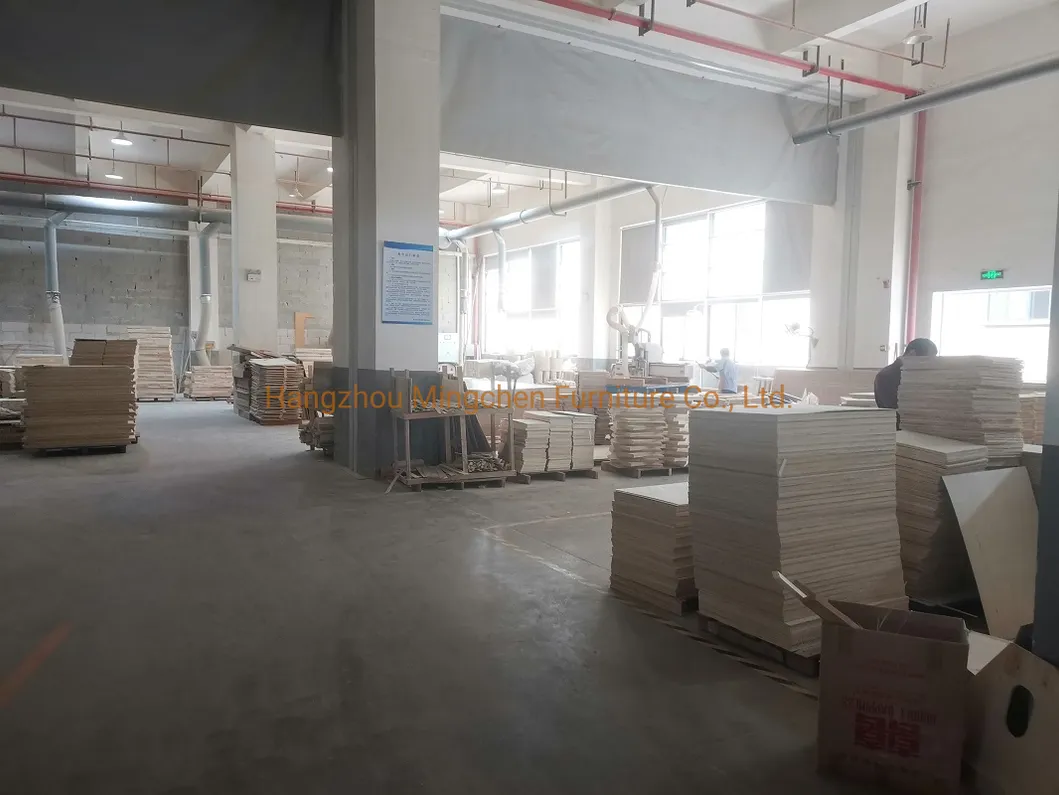 Wooden framework production workshop